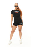 Reckless Mode Women’s Active Crop Top & Shorts Set