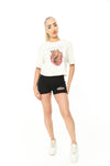 Reckless Women’s Ferus Bear Crop Top