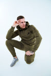 Reckless Classic Full Tracksuit - KHAKI-Recklessmode