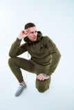 Reckless Classic Full Tracksuit - KHAKI-Recklessmode