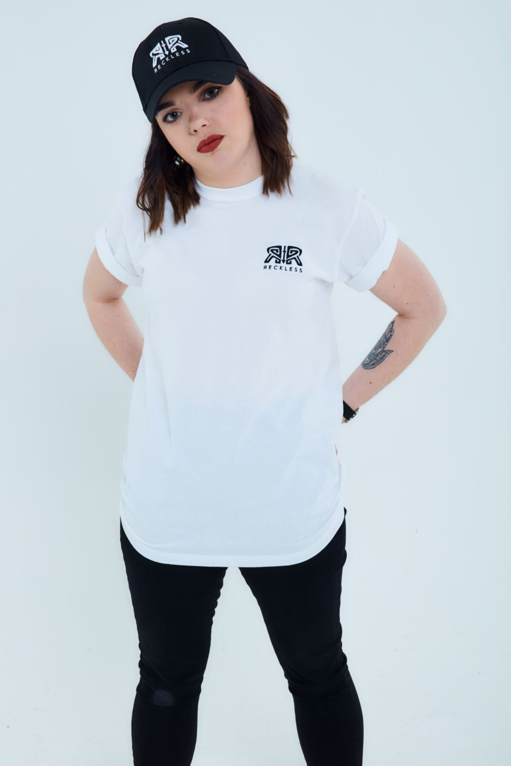 Reckless Classic White T-Shirt-Recklessmode