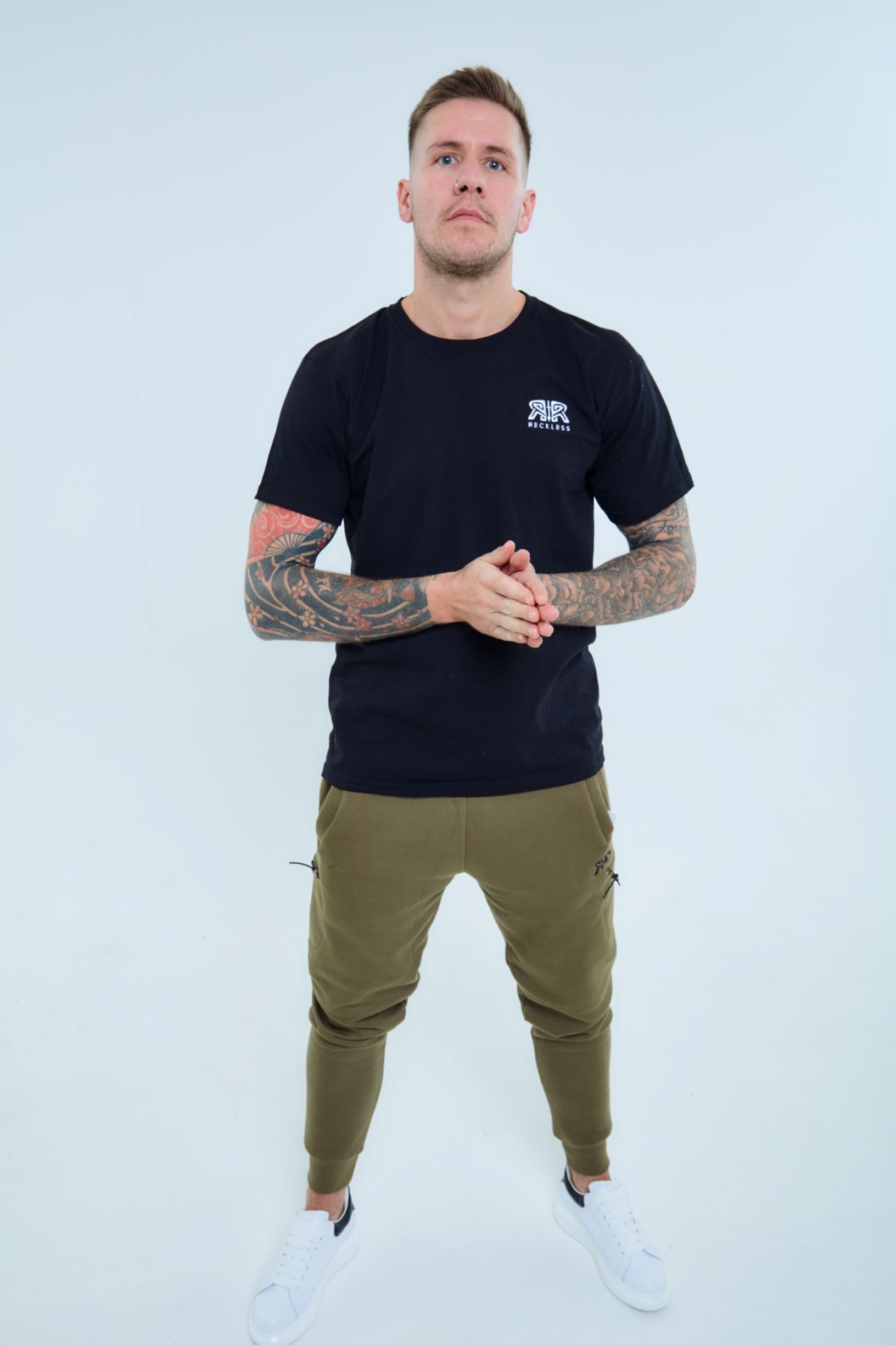 Reckless Classic Black T-Shirt-Recklessmode