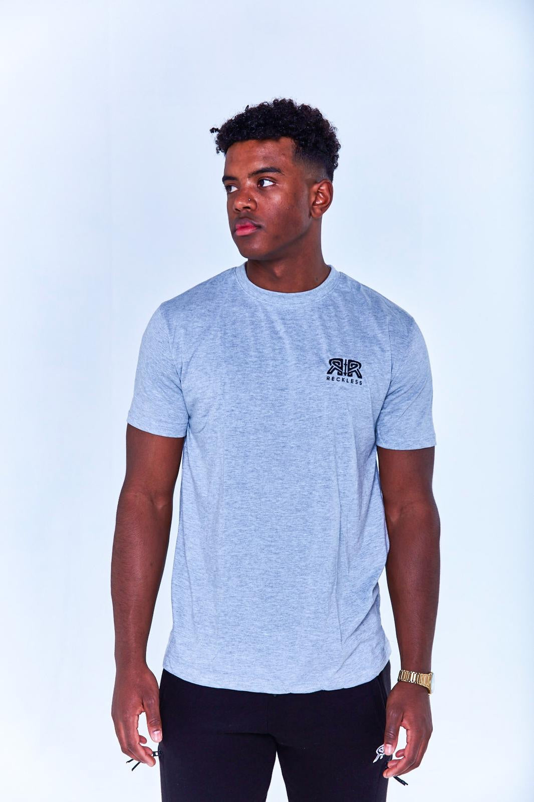 Reckless Classic Tee - Grey-Recklessmode
