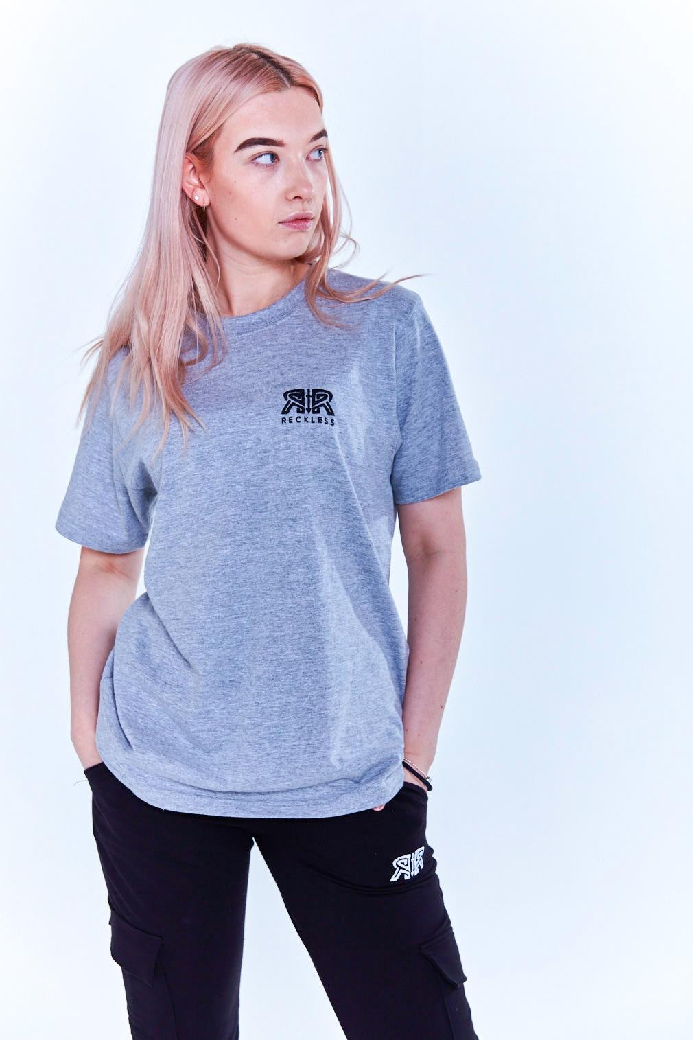 Reckless Classic Tee - Grey-Recklessmode