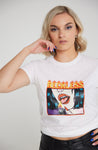La Flame Ladies Tee - White