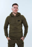 Reckless Classic Tracksuit Hoodie - Khaki-Recklessmode
